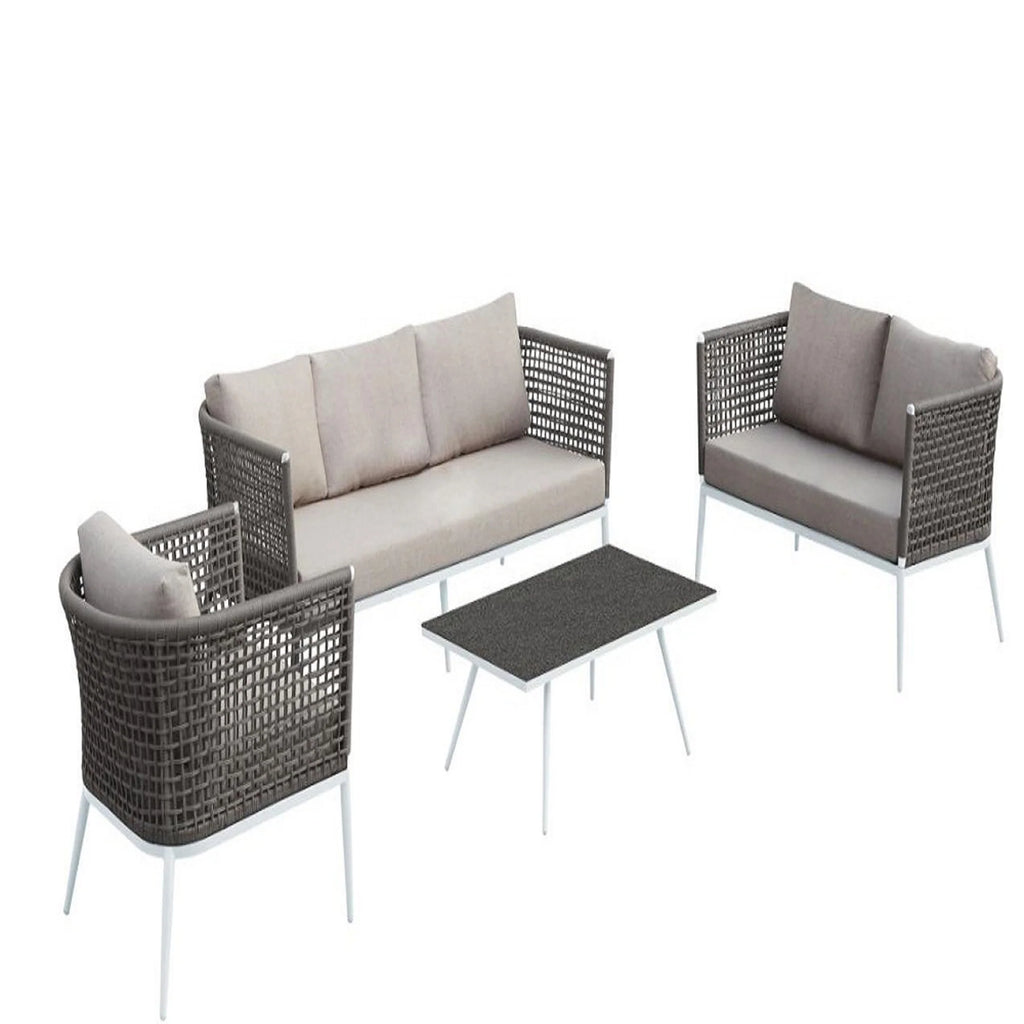 Amora 4-Piece Woven Lounge Set – The New Home Edition