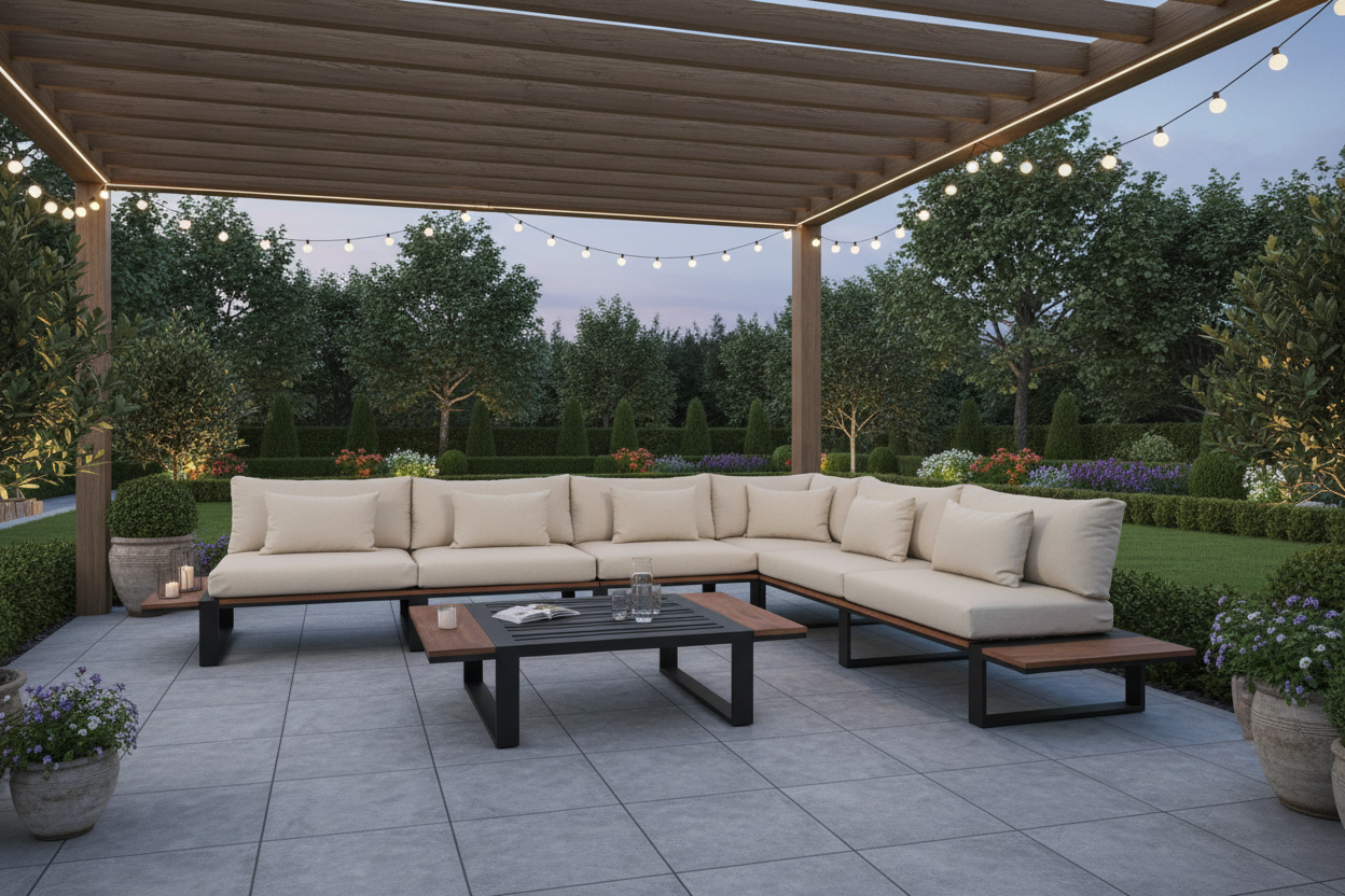 Zenith Grand Corner Sectional Lounge – Premium Modular Series