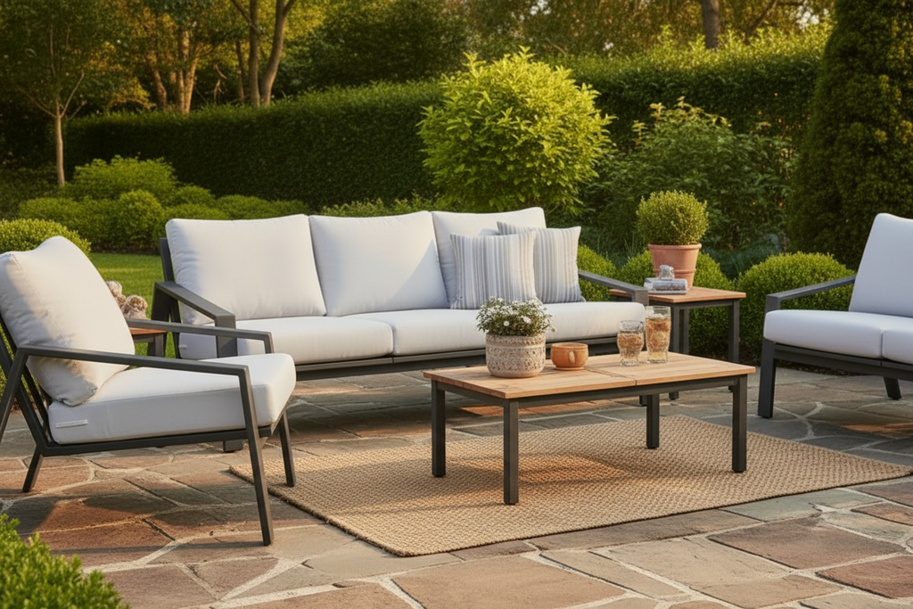 Linear Essence 3-Piece Sofa Suite – Minimalist Architectural Series