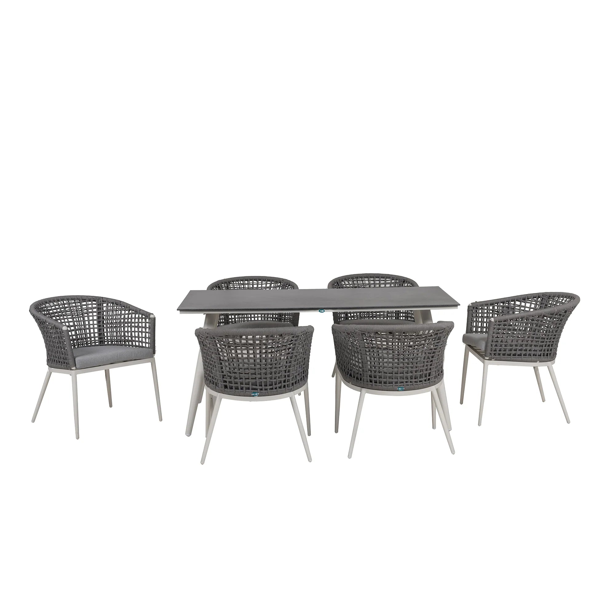 Artisan Rope 6-Seater Dining Suite | Slate & Stone Series