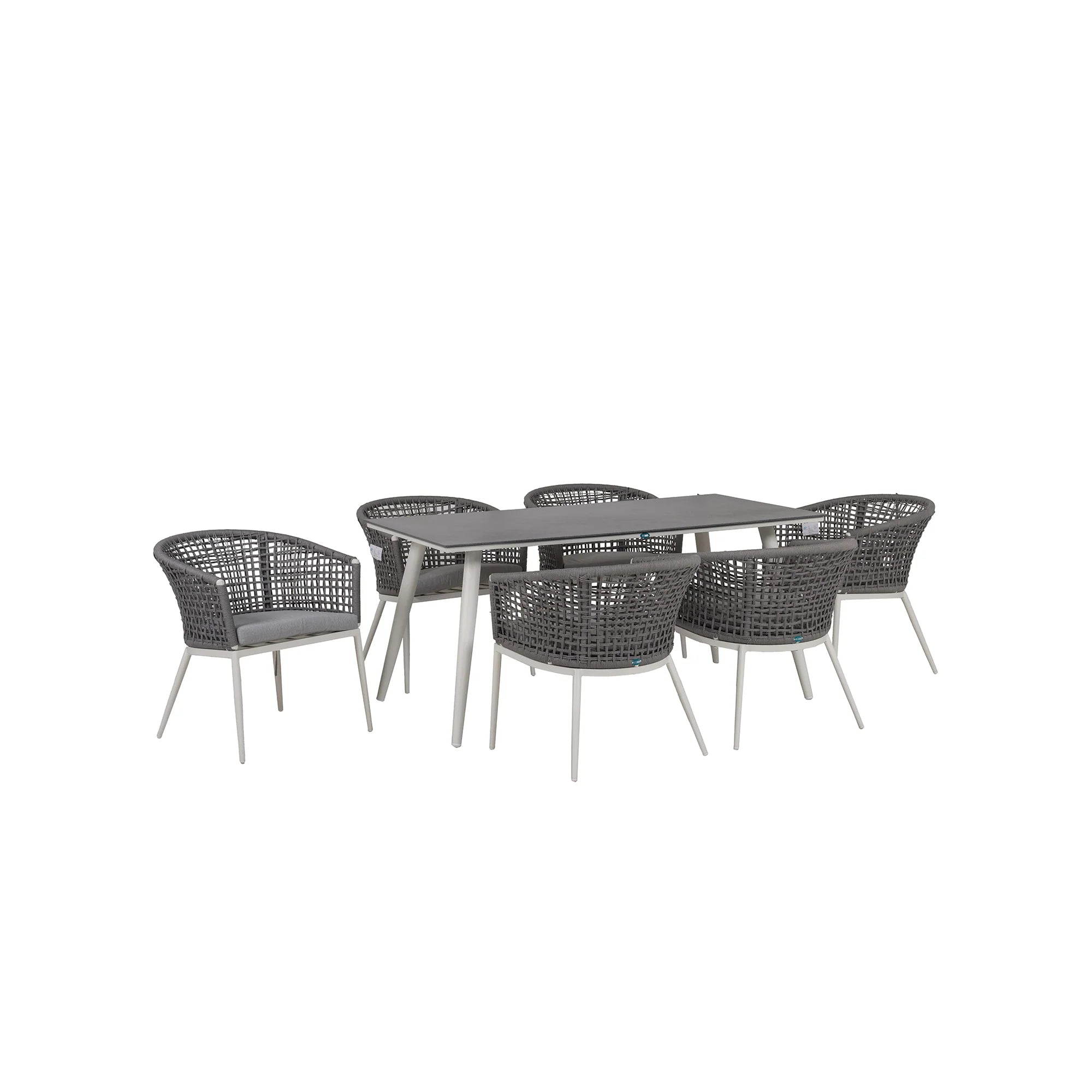Artisan Rope 6-Seater Dining Suite | Slate & Stone Series