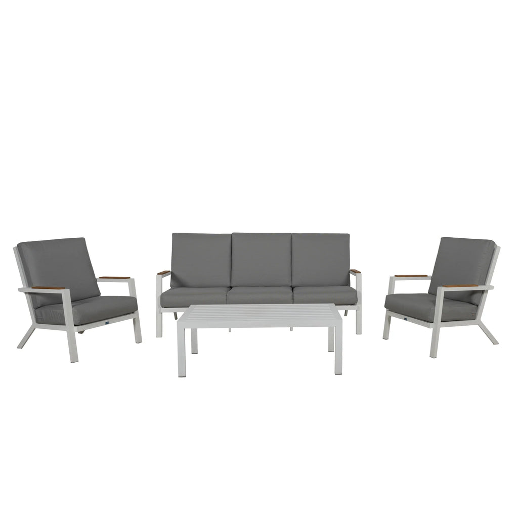 Horizon 4-Piece Premium Outdoor Sofa Set – Garden & Poolside Edition