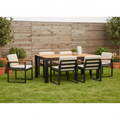 Unity 6-Seater Outdoor Dining Set – Cozy Comfort Edition