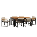 Unity 6-Seater Outdoor Dining Set – Cozy Comfort Edition