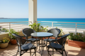 Bistro Pulse 5-Piece Outdoor Lounge Set – Compact Terrace Dining