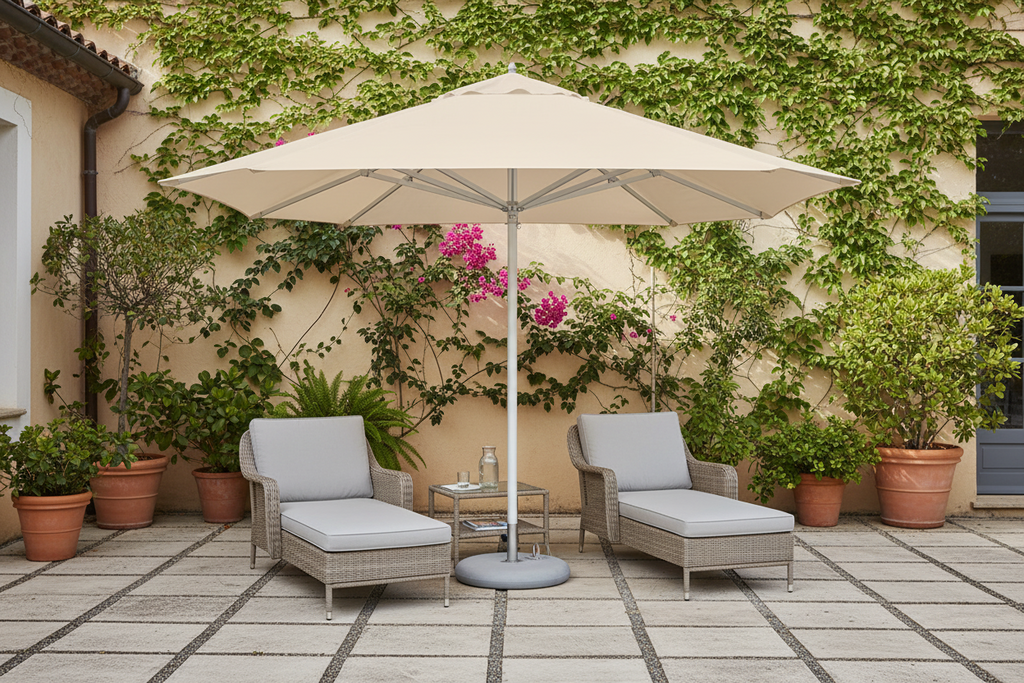 3M All Steel Weather Proof Umbrella - Claro Linen