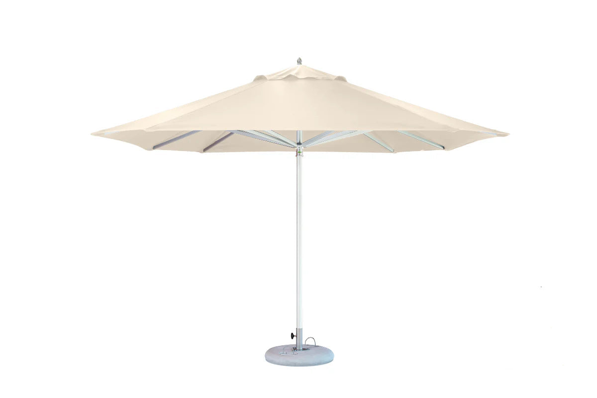 4M All Steel Weather Proof Umbrella - Heavy Duty Canvas
