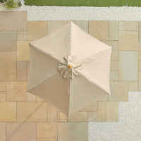 3M Classic Beechwood Outdoor Umbrella – Claro Linen