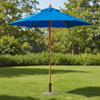 2M Classic Beechwood Outdoor Umbrella – Heavy Duty Canvas